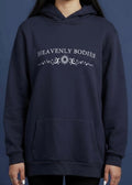 Heavenly Bodies Hoodie with Embroidered Sleeves